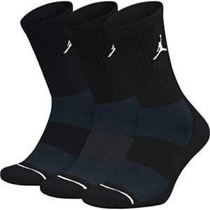 Jordan Jumpman 3-Pack Crew Socks Mens Style: SX5545-013 Size: L