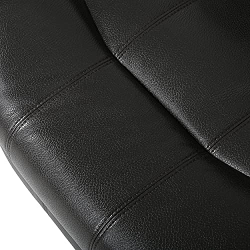 GDFStudio CHRISTOPHER KNIGHT HOME Great Deal Furniture Merit Black Leather Recliner/Glider Chair