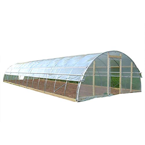 Agfabric Greenhouse Film 6x16ft 3.1Mil Plastic Covering Clear Polyethylene UV Resistant