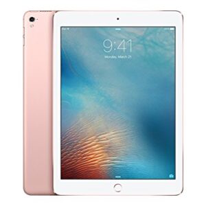 iPad Pro 9.7-inch (128GB, Wi-Fi, Rose Gold) 2016 Model (Renewed)