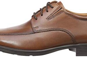 Clarks Men's Tilden Walk Oxford, Dark Tan Leather, 11 M US