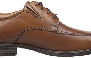 Clarks Men's Tilden Walk Oxford, Dark Tan Leather, 11 M US