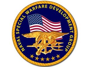 round naval special warfare development group sticker (devgru seal insignia logo navy trident vinyl (3 inch)