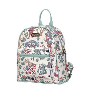Signare Tapestry Women Backpack Rucksack Casual Daypack Design Inspired By Charles Voysey (DAPK-ALICE)