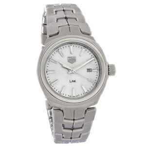 tag heuer link mother of pearl dial ladies watch wbc1310.ba0600