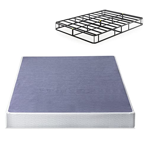 ZINUS 7 Inch Metal Smart Box Spring / Mattress Foundation / Strong Metal Frame / Easy Assembly, Queen