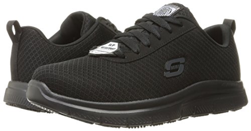 Skechers Men's Flex Advantage Bendon Work Shoe, Black, 11 Wide