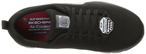 Skechers Men's Flex Advantage Bendon Work Shoe, Black, 11 Wide