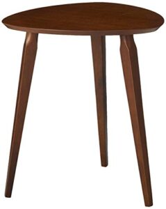 christopher knight home hoyt wood end table, walnut, 20.08 in x 20.08 in x 22.05 in (d x w x h)