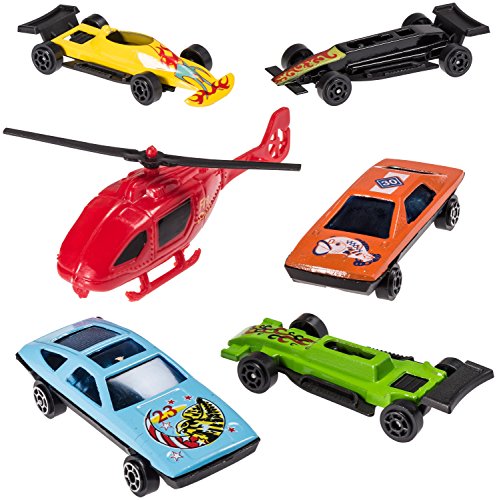 PREXTEX 100 Pc Diecast Cars - Race Cars Toys for Kids - Toy Cars - Car Toys Bulk - Kids Car Toy - Bulk Toy Car - Race Car - Great for Party Favors, Easter Eggs Filler, Cake Toppers, Stocking Stuffers