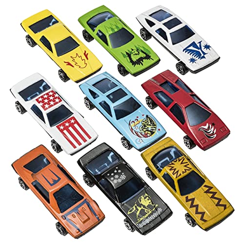 PREXTEX 100 Pc Diecast Cars - Race Cars Toys for Kids - Toy Cars - Car Toys Bulk - Kids Car Toy - Bulk Toy Car - Race Car - Great for Party Favors, Easter Eggs Filler, Cake Toppers, Stocking Stuffers