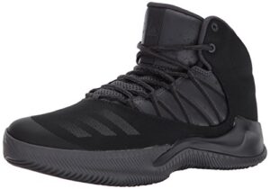 adidas men's ball 365 inspired basketball shoe, black/utility black/white, 8 medium us