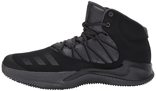 adidas Men's Ball 365 Inspired Basketball Shoe, Black/Utility Black/White, 8 Medium US