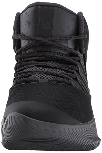 adidas Men's Ball 365 Inspired Basketball Shoe, Black/Utility Black/White, 8 Medium US