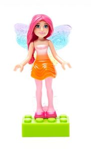 barbie mega construx barbie rainbow cove fairy mini figure playset