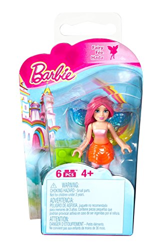 Barbie Mega Construx Barbie Rainbow Cove Fairy Mini Figure Playset