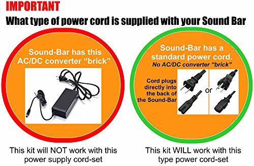 PowerBridge TWO-CK Dual Outlet for TV and Sound-Bar Recessed In-Wall Cable Management System Kit (TWOSB-CK)