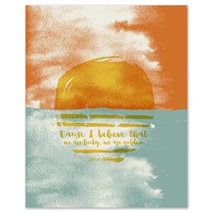 Third Eye Blind | Blinded - song lyric wall art print sunset ocean abstract music quote poster