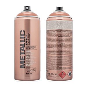 montana cans montana effect 400 ml metallic color, copper spray paint, 13.5256 fl oz (pack of 1)