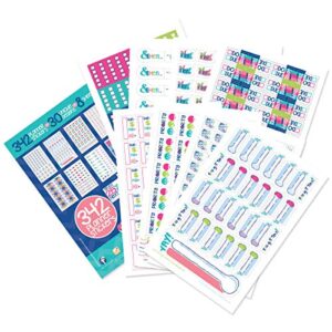 342 planner stickers - get it done collection for calendars and planners. checklists for home, work, projects, events, to-do, due dates, gift giving, goal tracking, reminders