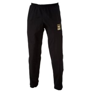 GI US Army PT Pants APFU (Army Physical Fitness Uniform) Latest Style Black & Gold M/R