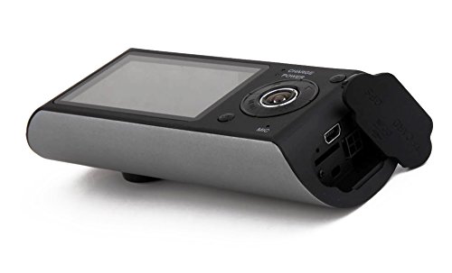 Blaupunkt - Dual Camera DashCam with GPS, 2.7" LCD Screen, Wide Angle View, Continuous Recording