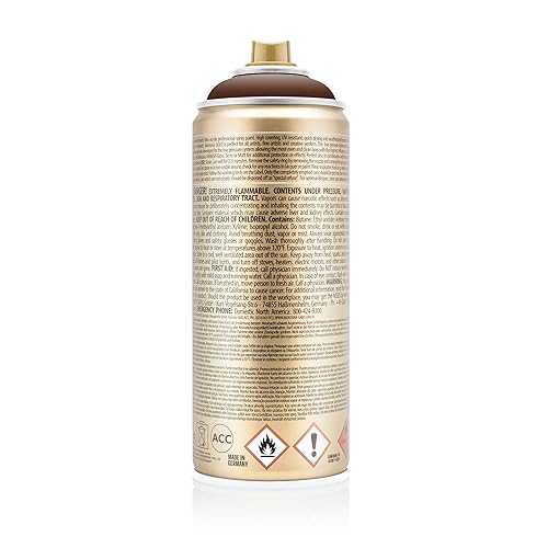 Montana Cans GOLD Spray Paint, 400ml, Shock Brown