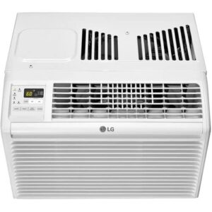 LG 6,000 BTU Window Conditioner, Cools 250 Sq.Ft. (10' x 25' Room Size), Quiet Operation, Electronic Control with Remote, 2 Cooling & Fan Speeds, 2-Way Air Deflection, Auto Restart, 115V, White