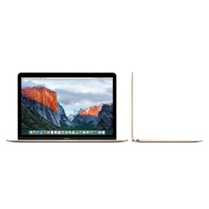 Apple Gold Macbook - 5K4N2LL/A 12-inch Display, Intel Core M-5Y51 1.2GHz CPU, 512GB Flash Storage, Laptop (Renewed)