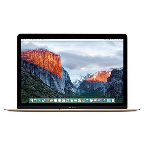 Apple Gold Macbook - 5K4N2LL/A 12-inch Display, Intel Core M-5Y51 1.2GHz CPU, 512GB Flash Storage, Laptop (Renewed)