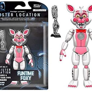 Funko Five Nights at Freddy's Funtime Foxy Articulated Action Figure, 5"