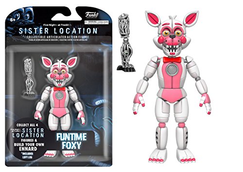 Funko Five Nights at Freddy's Funtime Foxy Articulated Action Figure, 5"