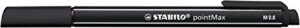 stabilo pointmax felt tip pen, black