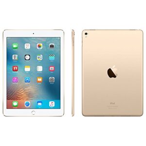 Apple iPad Pro Tablet (128GB, LTE, 9.7in) Gold (Renewed)