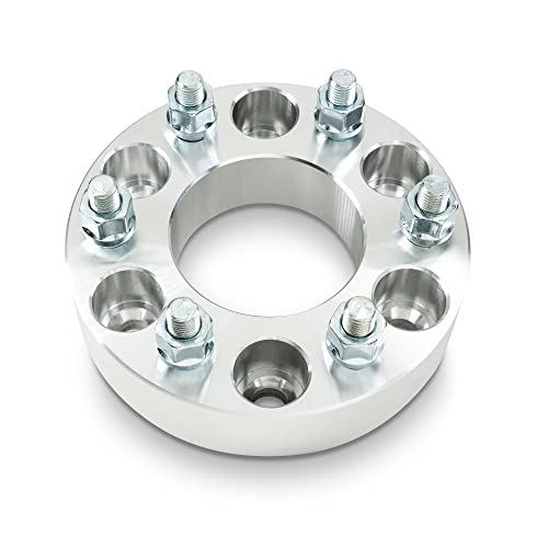 1.5 Inch (38mm) Wheel Spacers 6x5.5 Compatible For GMC Jimmy C15 K15 K1500 K1500 Suburban, Chevy Blazer K1500, For Jeep Cherokee, International Scout (2pc 108mm 7/16-20 Studs) 6x139.7 Spacer