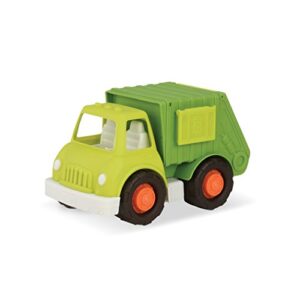 battat wonder wheels recycling truck – toy garbage truck – 3 compartments for waste management – toy vehicle for toddlers – recyclable – 1 year old + (ve1003z)
