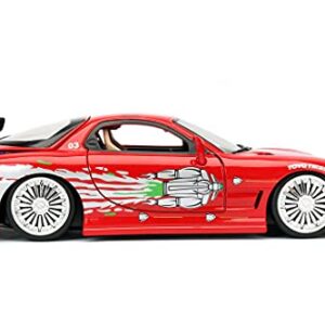 Jada Toys Fast & Furious 1: 24 Diecast - '93 Mazda RX-7 Vehicle, Multi (98338)