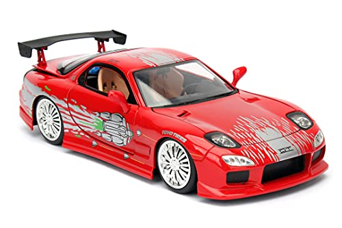 Jada Toys Fast & Furious 1: 24 Diecast - '93 Mazda RX-7 Vehicle, Multi (98338)