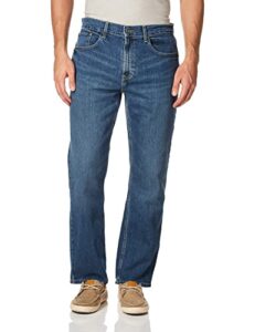 nautica men's big & tall relaxed fit denim jeans, gulf stream wash, 40w x 34l