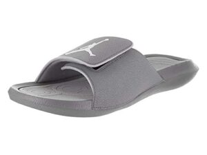 jordan men's nike hydro 6 sandals-cool grey/white-13