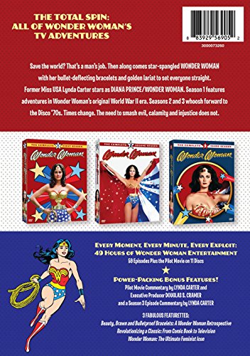 Wonder Woman: The Complete Collection (DVD) (Repackage)