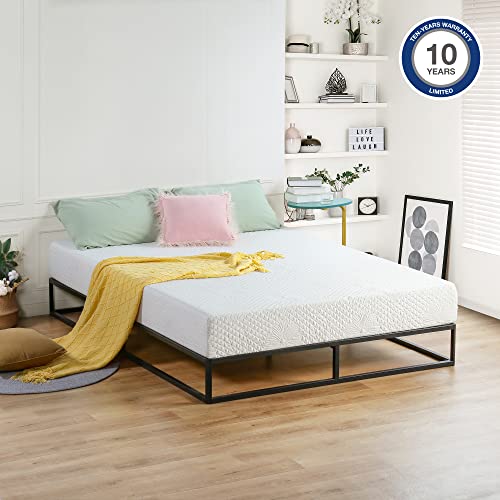 PrimaSleep 8 in Solar Memory Foam, Twin,White Mattress