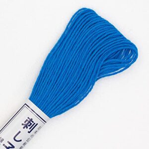 オリムパス製絲(Olympus Thread) Sashiko Cotton 22yd Blue Notion