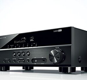 Yamaha RX-V383BL 5.1-Channel 4K Ultra HD AV Receiver with Bluetooth