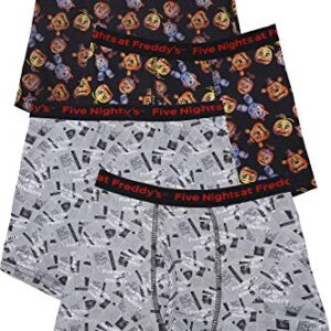 Intimo Boys' Big Five Nights at Freddy's Underwear 2 Pack, Multi-Colored, 10