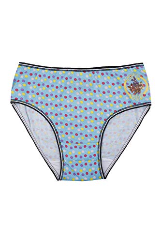 Intimo Girls' Little Five Nights at Freddy's Underwear 7 Pack, Multi, 6