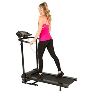 fitness reality 2045 tre2500 folding electric treadmill with goal setting computer