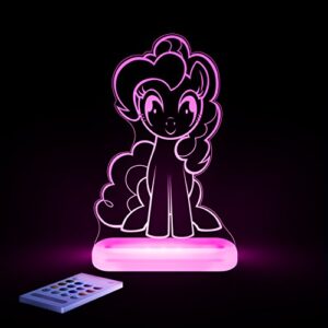 pinkie pie my little pony starlight -color change 12 color pattern led decorative night light for kids with remote