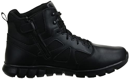 Reebok mens Sublite Cushion 6 Inch Military Tactical Boot, Black, 7.5 Wide US