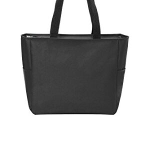 Port Authority Essential Zip Tote OSFA Black